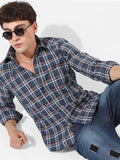 Campus Sutra Checkered Casual Shirt
