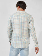 Campus Sutra Tartan Plaid Shirt