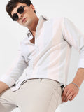 Campus Sutra Striped Casual Shirt