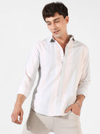 Campus Sutra Striped Casual Shirt