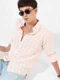 Campus Sutra Checkered Casual Shirt