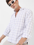Campus Sutra Checkered Casual Shirt