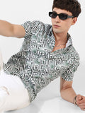 Campus Sutra Printed Casual Shirt