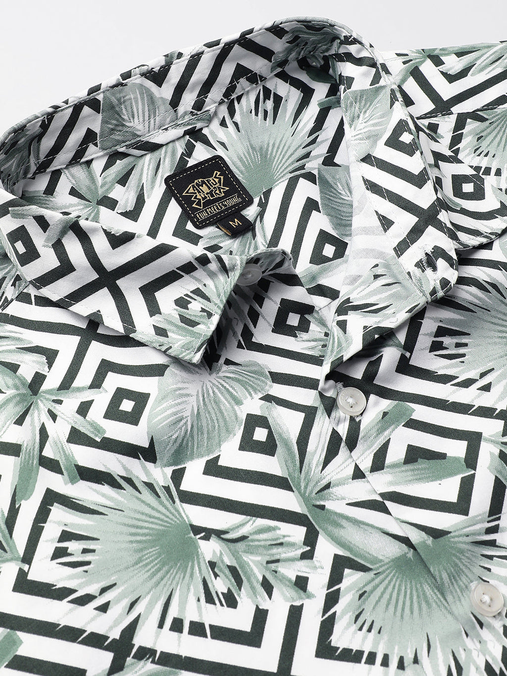 Campus Sutra Printed Casual Shirt