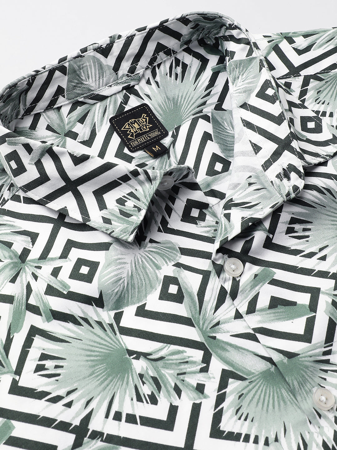 Campus Sutra Printed Casual Shirt