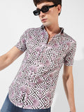 Campus Sutra Printed Casual Shirt