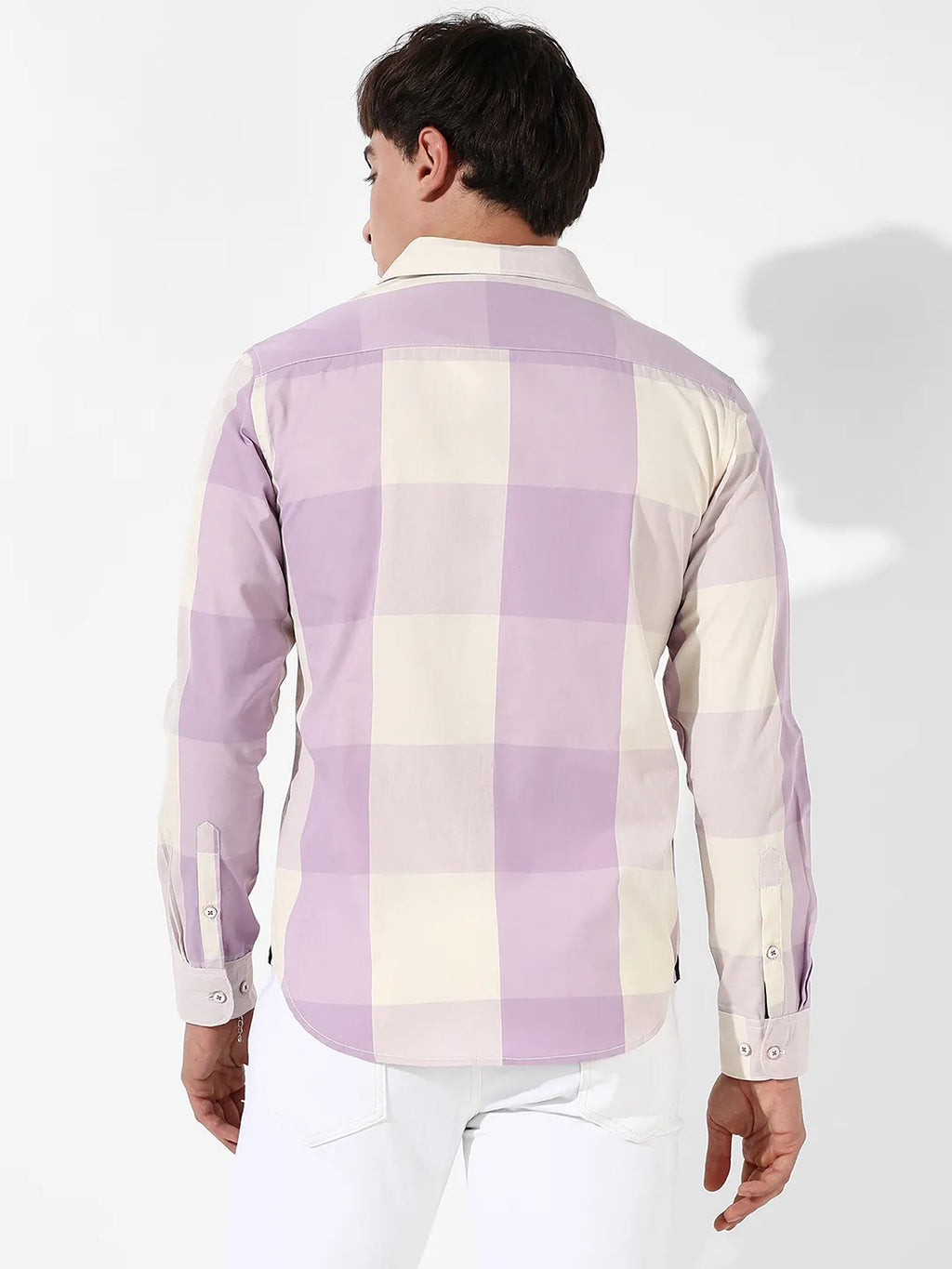 Campus Sutra Cotton Check Shirt