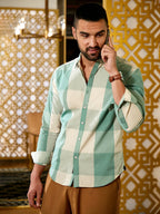 Campus Sutra Cotton Check Shirt