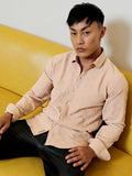 Campus Sutra Self-Design Intertwine Shirt
