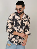 Campus Sutra Paint Strokes Shirt