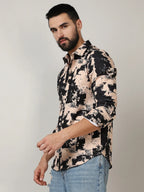 Campus Sutra Paint Strokes Shirt