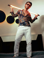 Campus Sutra Paisley Flora Shirt
