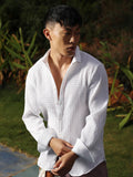 Campus Sutra Twisted-Creased Shirt