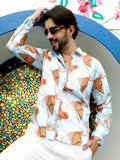 Campus Sutra Marble Shirt
