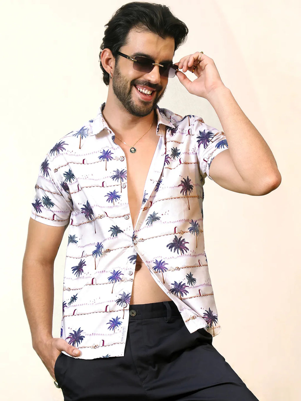 Campus Sutra Desert Palm Shirt