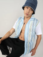 Campus Sutra Fish Eye Ethnic Shirt