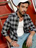 Campus Sutra Brushed Buffalo Check Shirt