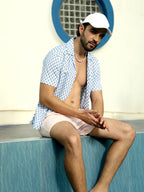 Campus Sutra Embroidered Checkered Shirt