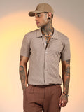 Campus Sutra Tilted-Knit Shirt