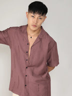 Campus Sutra Embroidered Twist Shirt
