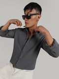 Campus Sutra Stripe-Creased Shirt