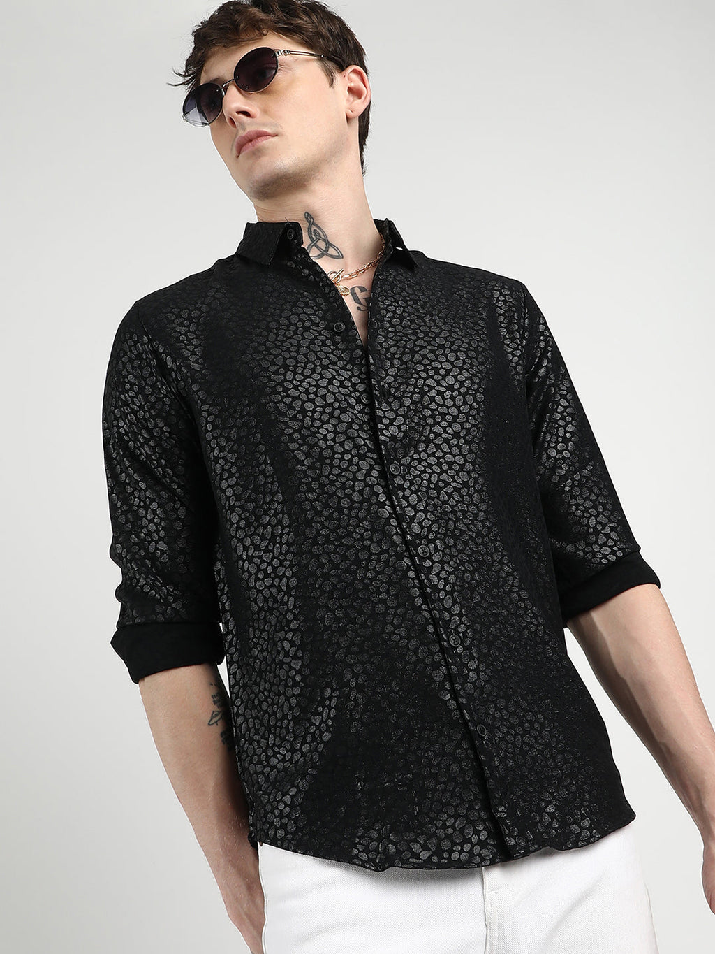 Campus Sutra Pavement Shirt