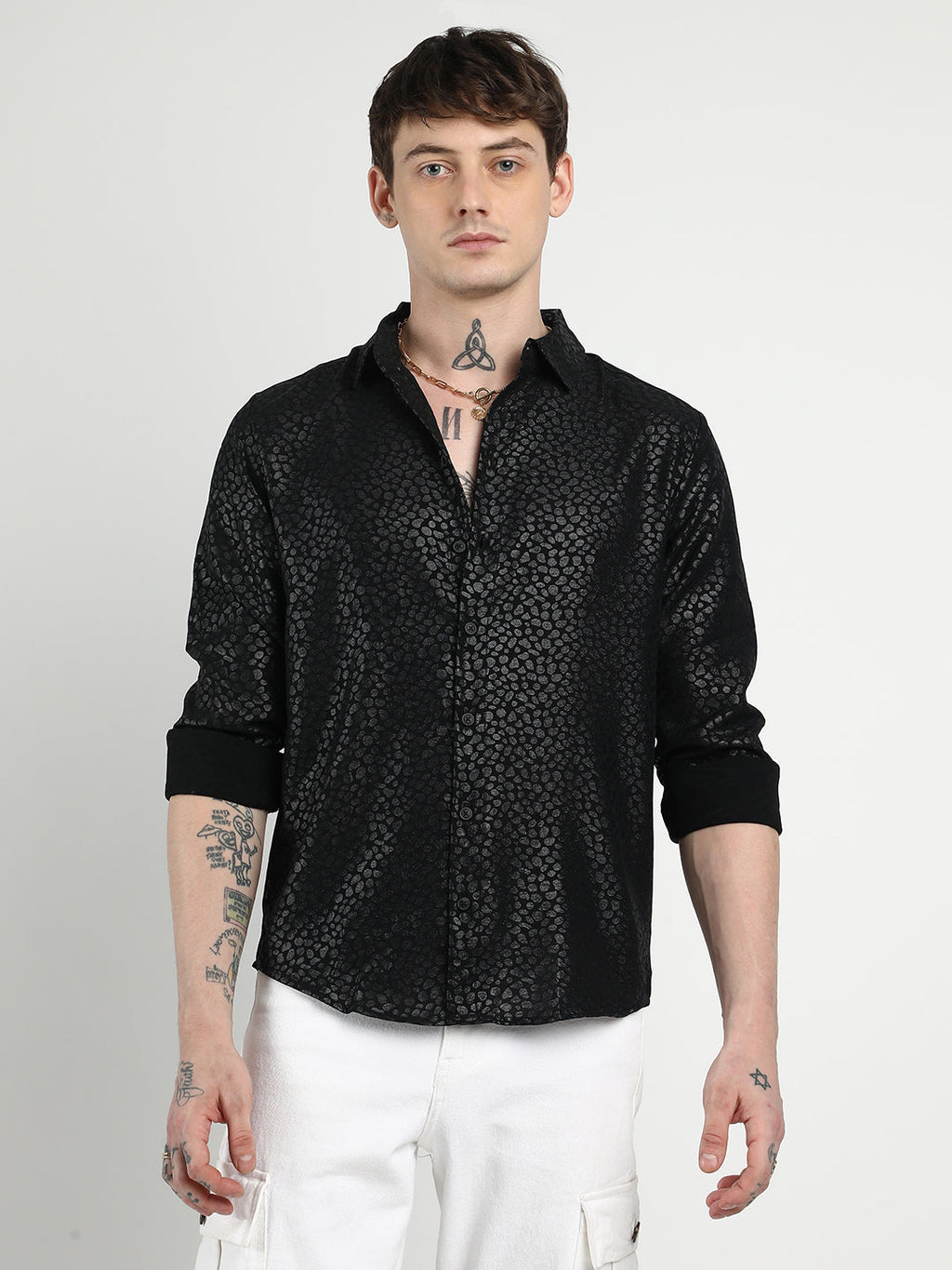 Campus Sutra Pavement Shirt