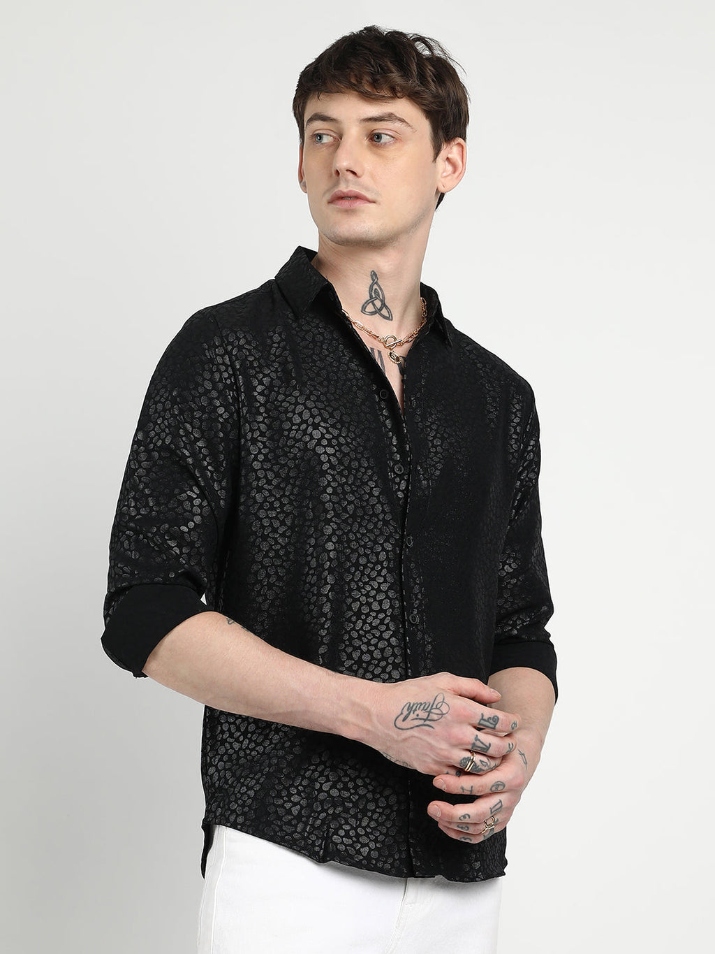 Campus Sutra Pavement Shirt