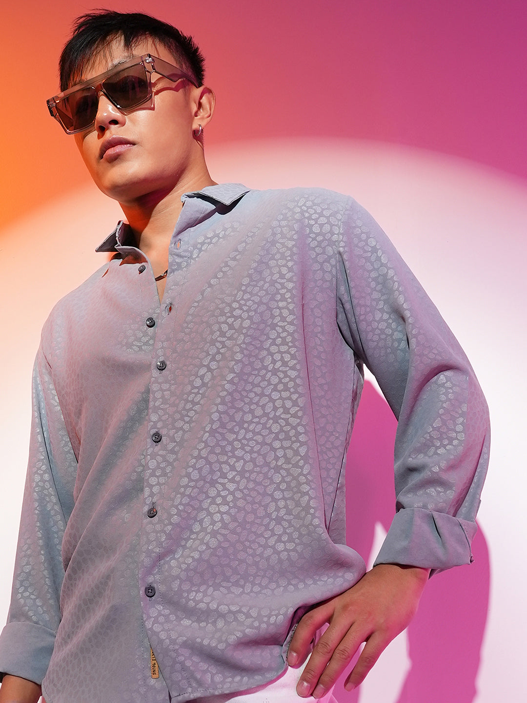 Campus Sutra Pavement Shirt