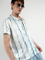 Campus Sutra Brush Strokes Shirt