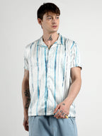 Campus Sutra Brush Strokes Shirt