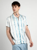 Campus Sutra Brush Strokes Shirt