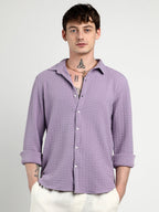 Campus Sutra Ripple Box Shirt