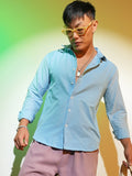 Campus Sutra Solid Basic Shirt