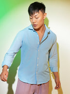 Campus Sutra Solid Basic Shirt
