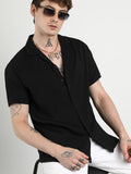 Campus Sutra Creased Shirt