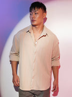 Campus Sutra Spear-Textured Shirt