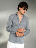 Campus Sutra Pleat-Creased Shirt
