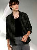 Campus Sutra Gingham Shirt