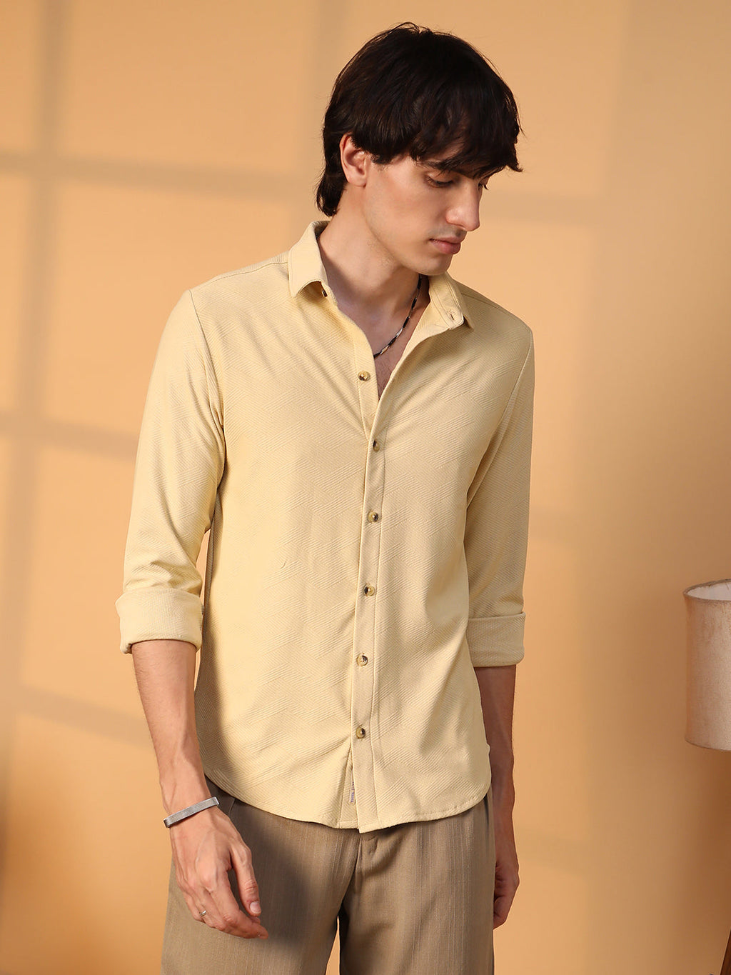 Campus Sutra Criss-Cross Shirt