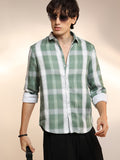 Campus Sutra Tartan Plaid Shirt