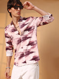 Campus Sutra Brush Strokes Shirt
