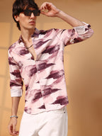 Campus Sutra Brush Strokes Shirt