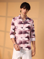 Campus Sutra Brush Strokes Shirt