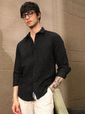 Campus Sutra Foliage-Tactile Shirt