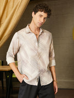 Campus Sutra Faded Strokes Shirt