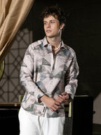 Campus Sutra Faded Alps Shirt