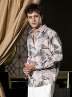 Campus Sutra Faded Alps Shirt