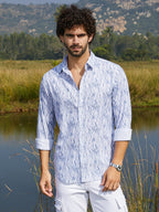 Campus Sutra Duo-Brushed Shirt