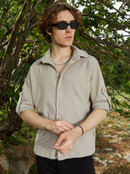 Campus Sutra Wavelength-Tactile Shirt